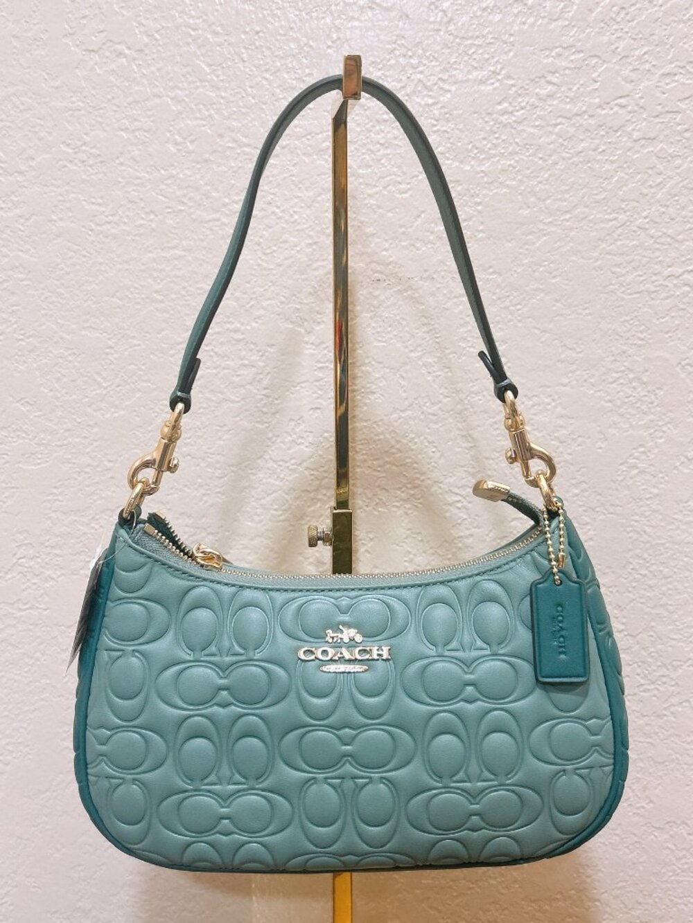 NWT COACH Teri Shoulder Bag In Signature Leather CY674